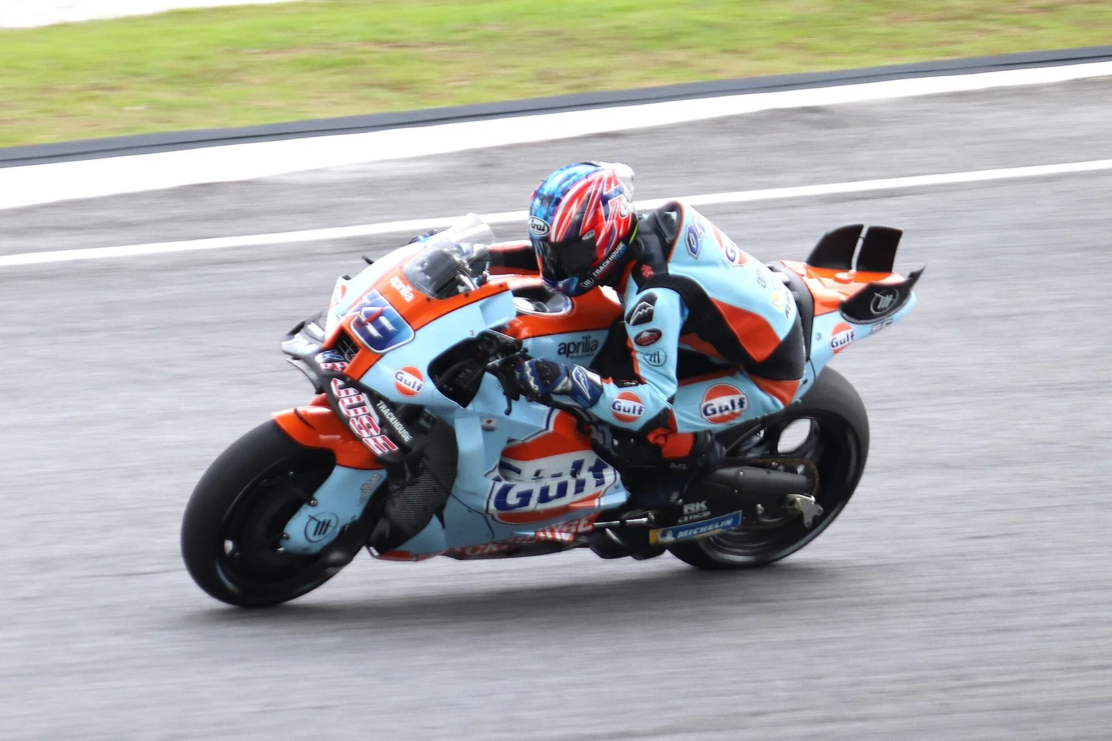 Ai Ogura en el Gran Premio de Malasia de MotoGP de 2025.